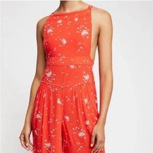 NWT Free People Sweet In The Streets Jumpsuit